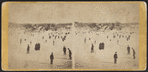 Skating scene, winter, Central Park.