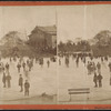 Skating scene, Central Park.