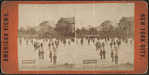 Skating scene, Central Park.