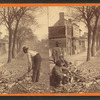 One to do the work ... [African American men chopping wood at the side of the road.]