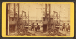 North Carolina. Negro boatmen at lunch.