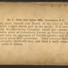 Partial view of White Oak Cotton Mills. Greensboro, N.C.