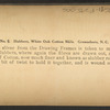 Slubbers, White Oak Cotton Mills. Greensboro, N.C.