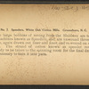 Speeders, White Oak Cotton Mills. Greensboro, N.C.