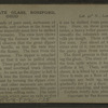 Method of placing material in furnace -- plate glass works, Rossford, Ohio.