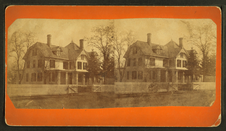 President Garfield's house in Mentor. - NYPL Digital Collections