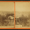 View looking north from the porch of J. C. Buxton's home in Springfield.