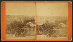 View looking north from the porch of J. C. Buxton's home in Springfield.