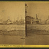 Steamboats at the wharves, foot of Columbus Ave.
