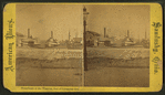 Steamboats at the wharves, foot of Columbus Ave.