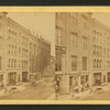 Street view of Cincinnati with buildings.
