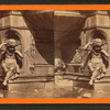 The Tyler Davidson fountain, southeast niche, girl playing with her beads.