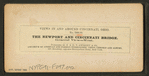 The Newport and Cincinnati bridge (general view -- west).