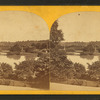 View on the lake -- Spring Grove cemetery.