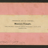Masonic temple.