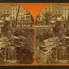 Fountain in public square.