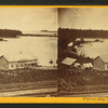 Views from observatory of Put-In-Bay house.