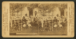 A pioneer and his family in Oregon.
