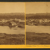 Panorma of Oregon City and Willamette Falls.