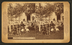 A pioneer and his family in Oregon.
