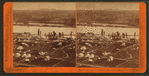 Panorama of Portland and the Willamette River, Oregon.