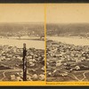 Panorama of Portland and the Willamette River, Oregon.