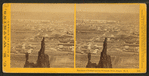 Panorama of Portland and the Willamette River, Oregon.