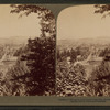 Portland, a metropolis on the Pacific coast, from the city park, Oregon.