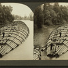 View of Log-raft. Columbia River.
