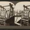 Fish wheels. Columbia River, Oregon.