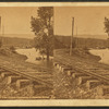 View of the Upper Cascades. Columbia River.