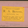 Among the Alleghanies [sic], along the Juniata River.