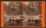 Trout stream in winter, among the Alleghenies near Cresson, on the P. R. R.