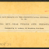 Sinking Run – near Tyrone City, Pennsylvania.