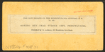 Sinking Run – near Tyrone City, Pennsylvania.