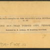 Sinking Run – near Tyrone City, Pennsylvania.
