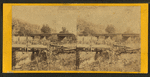 The Iron Bridge and ruins of Old Mill, near Spence Creek, Huntington Co.