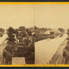 View on the Pennsylvania Canal from Rockwell’s Station on the Pa. R. R., looking east.