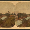 View on the Pennsylvania Canal from Rockwell’s Station on the Pa. R. R., looking east.