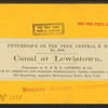Canal at Lewistown.