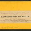 Lewistown Station.