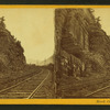 Rock cut near Huntingdon.
