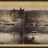Creek at Farrel Farm. [Hand-colored view.]
