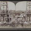 Source of the world's most gigantic fortune, pumping wells in the oil country, Pennsylvania.