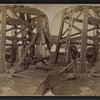 Drilling an oil well.