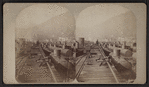 Loading tank cars.