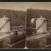 Refining oil. The agitator, or treating tank.