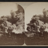 Explosion of the benzine tank.