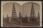 View of [oil] wells.