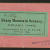 Sharp Mountain scenery, Schuylkill County.